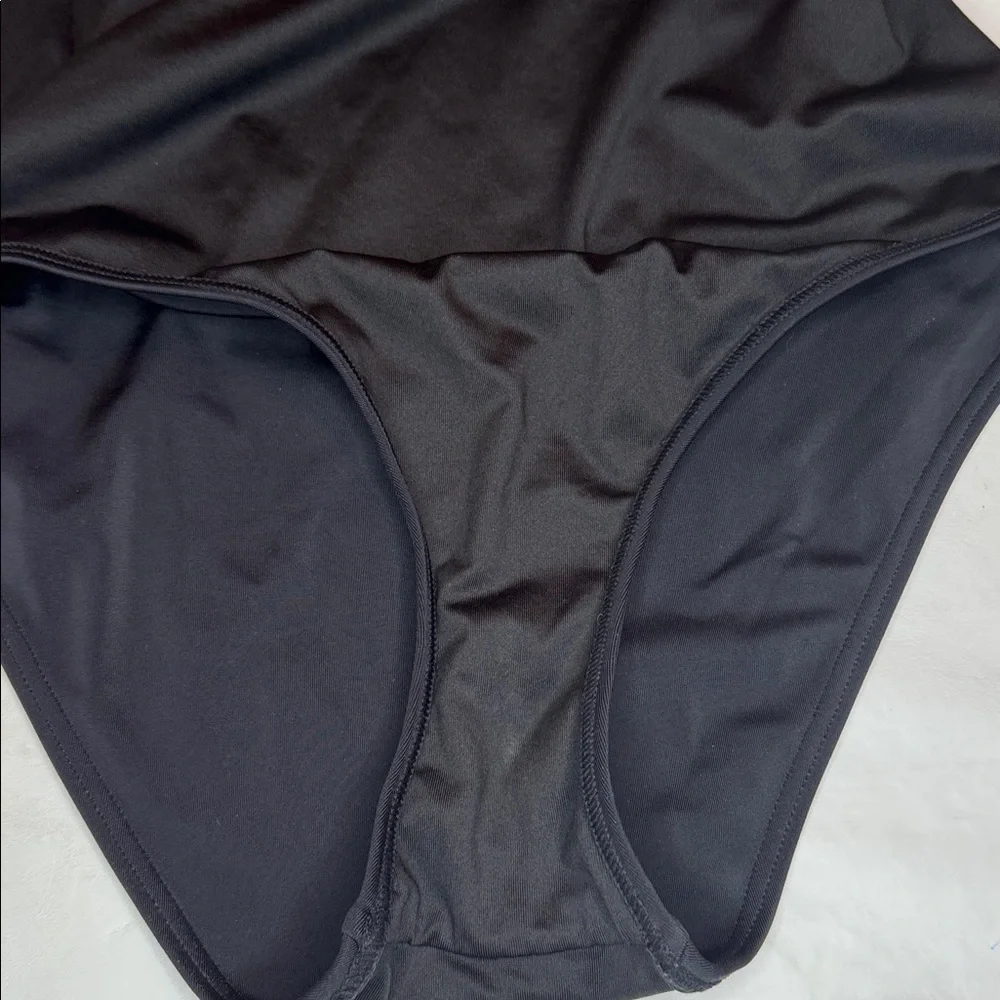 Victoria's Secret Black Ruffle One-Piece Swimsuit, size small - Picture 8 of 8